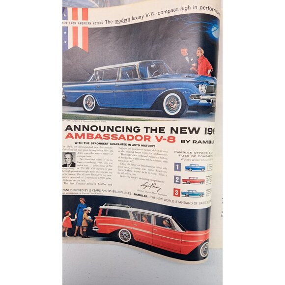 Vintage Saturday Evening Post Magazine November 5 1960 Richard Nixon Rockwell - Picture 4 of 15